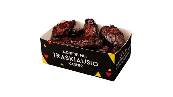 BBQ aštrūs sparneliai