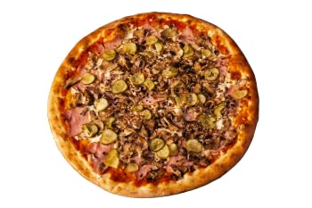 Su kumpiu ir grybais